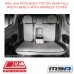 MSA SEAT COVERS FITS MITSUBISHI TRITON REAR FULL WIDTH BENCH WITH ARMREST COVER