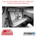 MSA SEAT COVERS FOR FITS MITSUBISHI TRITON COMPLETE FRONT & SECOND ROW SET