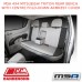 MSA SEAT COVERS FOR FITS MITSUBISHI TRITON REAR BENCH - MTT29-MT