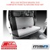 MSA SEAT COVERS FITS NISSAN NAVARA D40 COMPLETE FRONT & 2ND ROW SET - NN003CO-RX