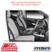 MSA SEAT COVERS FITS NISSAN NAVARA D22 FRONT FULL WIDTH BENCH