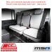 MSA SEAT COVERS FITS NISSAN NAVARA D40 COMPLETE FRONT & SECOND ROW SET - NN114C0