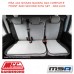 MSA SEAT COVERS FITS NISSAN NAVARA D40 COMPLETE FRONT & SECOND ROW SET - NN114C0