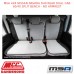 MSA SEAT COVERS FITS NISSAN NAVARA D40 REAR DUALCAB 60/40 SPLIT BENCH NO ARMREST