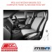 MSA SEAT COVERS FITS NISSAN NAVARA D22 COMPLETE FRONT & SECOND ROW SET