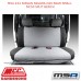 MSA SEAT COVERS FITS NISSAN NAVARA D40 REAR SMALL 50/50 SPLIT BENCH