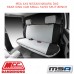 MSA SEAT COVERS FITS NISSAN NAVARA D40 REAR SMALL 50/50 SPLIT BENCH - NN28-RX