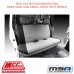 MSA SEAT COVERS FITS NISSAN NAVARA D40 REAR SMALL 50/50 SPLIT BENCH - NN28-RX