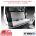 MSA SEAT COVERS FITS NISSAN NAVARA D40 REAR SMALL 50/50 SPLIT BENCH - NN28-ST