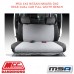 MSA SEAT COVERS FITS NISSAN NAVARA D40 REAR DUAL CAB FULL WIDTH BENCH - NN33-RX