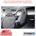 MSA SEAT COVERS FITS NISSAN NAVARA D40 COMPLETE FRONT&SECOND ROW SET-NN444CO-STX