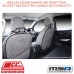 MSA SEAT COVERS FITS NISSAN NAVARA D40 FRONT TWIN BUCKETS AIRBAG SEATS-NN46-STX