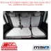 MSA SEAT COVERS FITS MITSUBISHI PAJERO 2ND ROW 60/40 SPLIT INC ARMREST - PP05