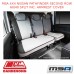 MSA SEAT COVERS FITS NISSAN PATHFINDER SECOND ROW 60/40 SPLIT INC. ARMREST COVER