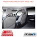 MSA SEAT COVERS FOR RECARO M SEAT BASE ONLY