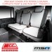 MSA SEAT COVERS FITS TOYOTA FJ CRUISER COMPLETE FRONT & 2ND ROW SET - TFJ0204CO