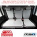 MSA SEAT COVERS FITS TOYOTA FJ CRUISER COMPLETE FRONT & 2ND ROW SET - TFJ0204CO