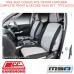 MSA SEAT COVERS FITS TOYOTA FORTUNER COMPLETE FRONT & SECOND ROW SET - TFT0102CO