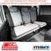 MSA SEAT COVERS FITS TOYOTA FORTUNER COMPLETE FRONT & SECOND ROW SET - TFT0102CO