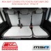 MSA SEAT COVERS FITS TOYOTA FORTUNER 2ND ROW 60/40 SPLIT- TFT02-TF