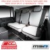 MSA SEAT COVERS FITS TOYOTA FORTUNER 3RD ROW 50/50 SPLIT. 2 HEADRESTS - TFT03