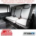 MSA SEAT COVERS FITS TOYOTA FORTUNER 3RD ROW 50/50 SPLIT 2 HEADRESTS - TFT03-TF