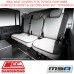 MSA SEAT COVERS FITS TOYOTA FORTUNER COMPLETE FRONT & SECOND ROW SET -TFT0402CO