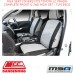 MSA SEAT COVERS FITS TOYOTA LC PRADO COMPLETE FRONT & 2ND ROW SET - TLP159CO