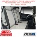 MSA SEAT COVERS FITS TOYOTA LC PRADO 2ND ROW 40/20/40 SPLIT INC - TLP24-7S