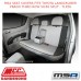 MSA SEAT COVERS FITS TOYOTA LANDCRUISER PRADO THIRD ROW 50/50 SPLIT - TLP26