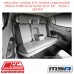 MSA SEAT COVERS FITS TOYOTA LC PRADO THIRD ROW 50/50 SPLIT INC - TLP26-7S