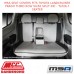 MSA SEAT COVERS FITS TOYOTA LC PRADO THIRD ROW 50/50 SPLIT INC - TLP26-7S