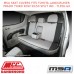 MSA SEAT COVERS FITS TOYOTA LC PRADO THIRD ROW 50/50 SPLIT INC - TLP26-GX