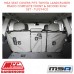 MSA SEAT COVERS FITS TOYOTA LC PRADO COMPLETE FRONT & 2ND ROW SET - TLP274CO