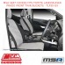 MSA SEAT COVERS FITS TOYOTA LANDCRUISER PRADO FRONT TWIN BUCKETS - TLP30-GX