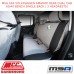 MSA SEAT COVERS FITS VOLKSWAGEN AMAROK REAR DUAL CAB 60/40 BENCH (3 HEADRESTS)