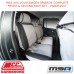 MSA SEAT COVERS FITS VOLKSWAGEN AMAROK COMPLETE FRONT & SECOND ROW SET-VWA052CO