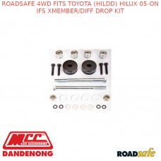 ROADSAFE 4WD FITS TOYOTA (HILDD) HILUX 05-ON IFS XMEMBER/DIFF DROP KIT