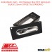 ROADSAFE 4WD - RECTANGLE MULTIFIT FAIRLEAD BLACK 25mm OFFSET & STANDARD