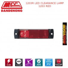 1203R LED CLEARANCE LAMP 1203 RED