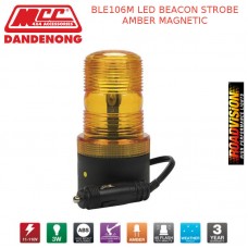 BLE106M LED BEACON STROBE AMBER MAGNETIC