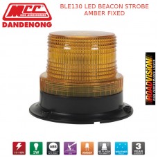 BLE130 LED BEACON STROBE AMBER FIXED