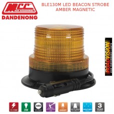 BLE130M LED BEACON STROBE AMBER MAGNETIC