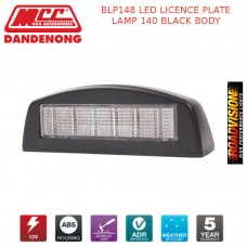 BLP148 LED LICENCE PLATE LAMP 140 BLACK BODY