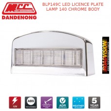 BLP149C LED LICENCE PLATE LAMP 140 CHROME BODY