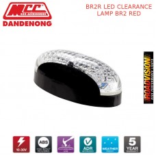 BR2R LED CLEARANCE LAMP BR2 RED