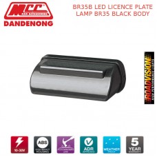 BR35B LED LICENCE PLATE LAMP BR35 BLACK BODY