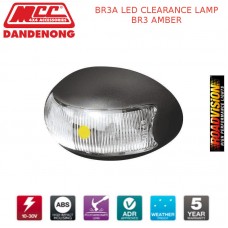 BR3A LED CLEARANCE LAMP BR3 AMBER