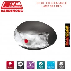 BR3R LED CLEARANCE LAMP BR3 RED