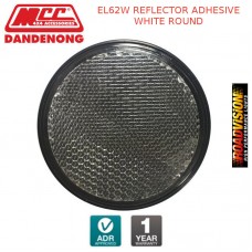 EL62W REFLECTOR ADHESIVE WHITE ROUND